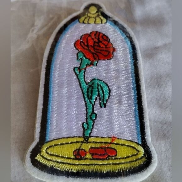 DISNEY BEAUTY and the BEAST ENCHANTED  DOME PATCH 3.75" - Picture 3 of 3